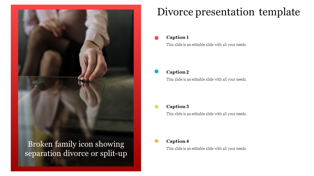 Divorce presentation  template